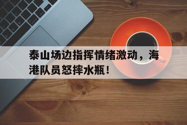 泰山场边指挥情绪激动，海港队员怒摔水瓶！